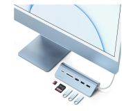 Satechi Aluminium - hub USB-C (czytnik kart micro/SD, 3x USB-A) - 1358242 - zdjęcie 5